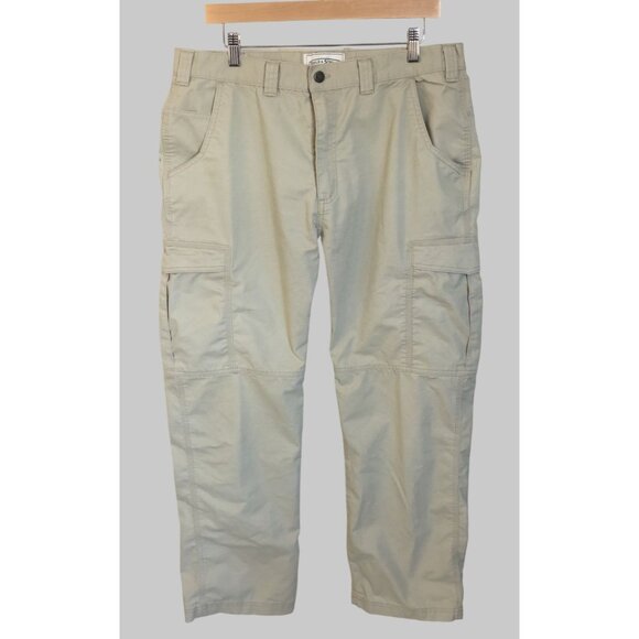 Field & Stream Other - Field & Stream Cargo Pants Mens 36x30 Beige Cotton Polyester Blend Outdoor Camp